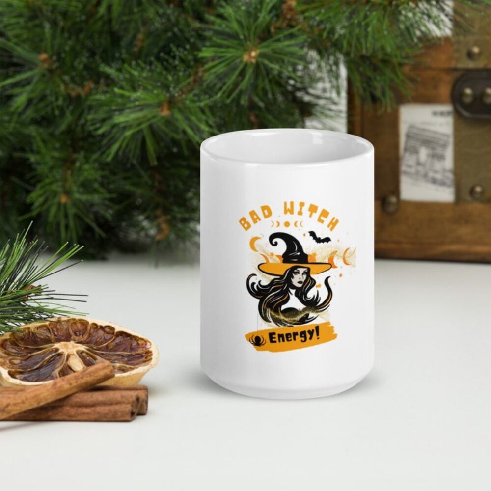 Salty Halloween Bad Witch Energy Coffee Mug